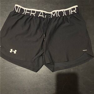 Under Armour Black Athletic Shorts Lightweight Breathable